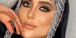 مدل آرایش زنانه شیک لایت و جذاب به سبک اروپایی