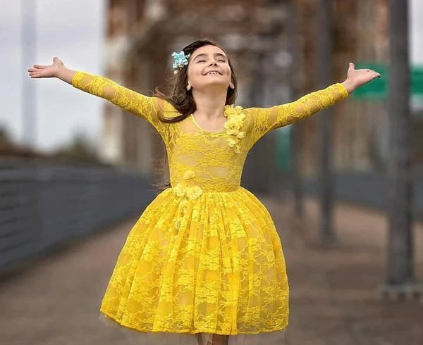 مدل لباس گیپور دخترانه مجلسی و شیک در طرح های متنوع