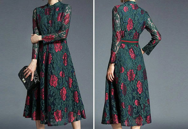 مدل لباس گیپور دخترانه مجلسی و شیک در طرح های متنوع