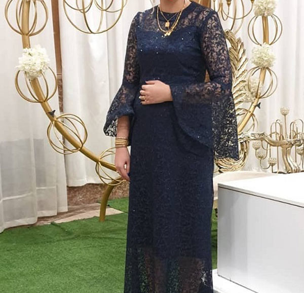 مدل لباس گیپور مجلسی بلند زنانه و دخترانه شیک برای مراسم خاص