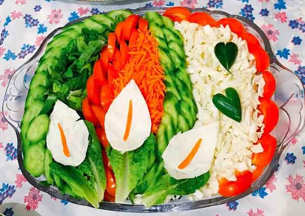 سالاد کاهو فرانسوی طرز تهیه سالاد کاهو متفاوت طرز تهیه سالاد کاهو و هویج