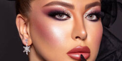 آرایش زنانه ساده و ملایم بسیار شیک جذاب برای مهمانی و دورهمی