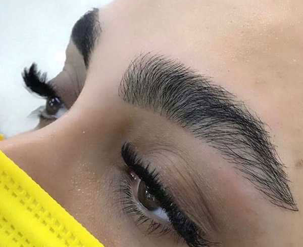 قشنگترین مدل ابرو دخترانه و پهن بسیار زیبا و خوش حالت