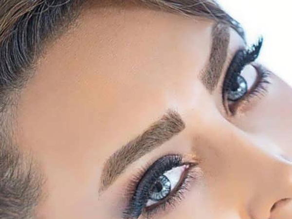 مدل ابرو پهن خوش حالت مد روز بسیار زیبا و جذاب