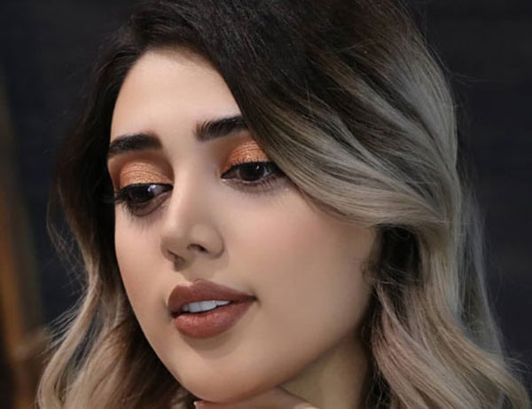 مدل آرایش زنانه ساده و شیک ملایم بسیار زیبا مناسب انواع فرم صورت