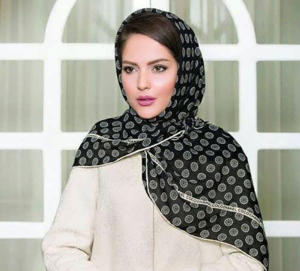 مدل بستن روسری زیر چادر برای خانم های محجبه بسیار زیبا