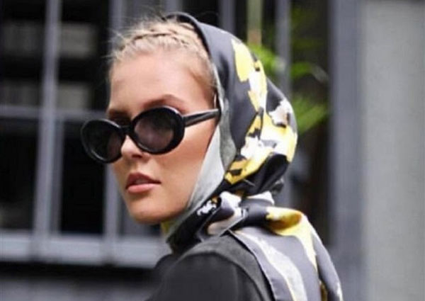 مدل بستن روسری دخترانه بسیار شیک و زیبا برای استایل های خاص