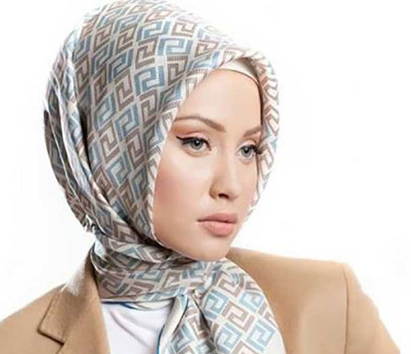 مدل بستن روسری دخترانه بسیار شیک و زیبا برای استایل های خاص