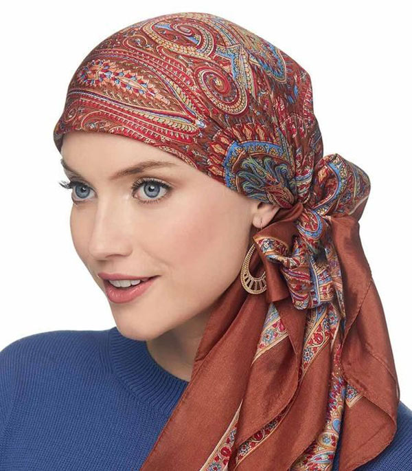 مدل بستن روسری دخترانه بسیار شیک و زیبا برای استایل های خاص