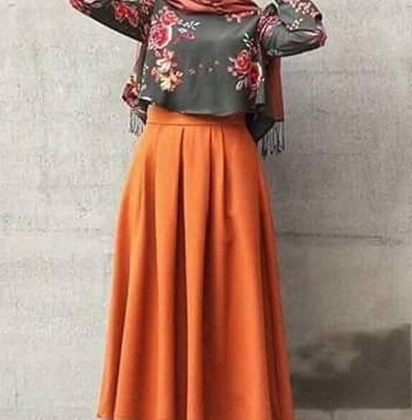 مدل بلوز دامن خانگی عربی بسیار زیبا و شیک برای خانم های سخت پسند