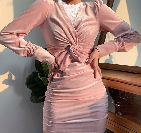 مدل پیراهن مخمل زنانه و دخترانه برای عروسی و مجالس خاص