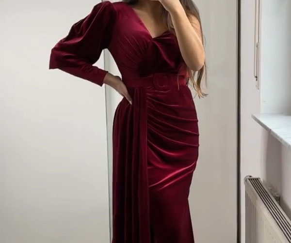 مدل پیراهن مخمل زنانه و دخترانه برای عروسی و مجالس خاص