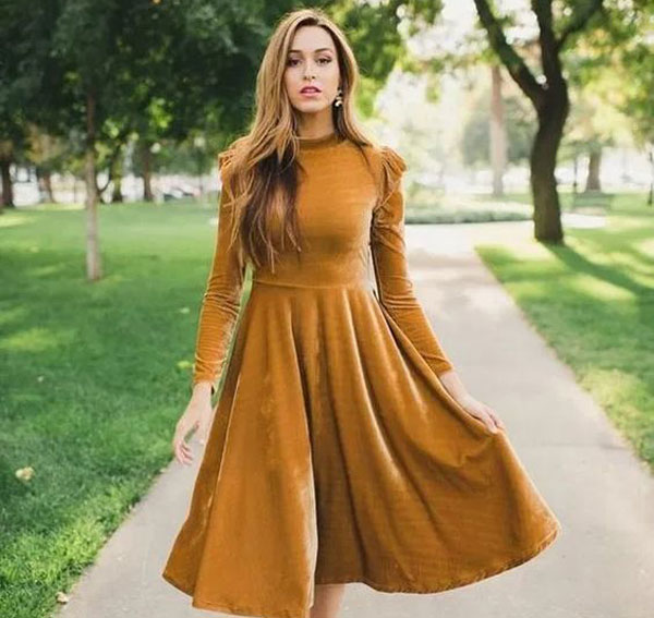 مدل پیراهن مخمل مجلسی زنانه و دخترانه شیک مد روز