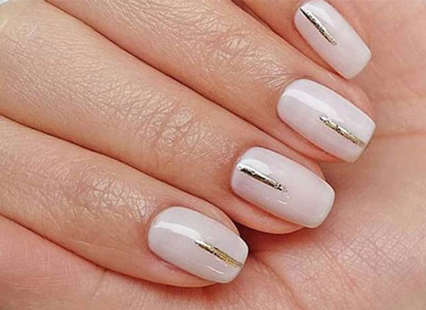 مدل طراحی ناخن ساده شیک برای خانم های باکلاس