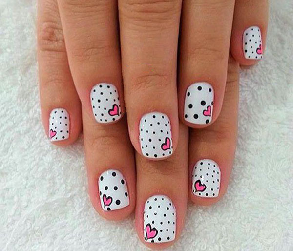 مدل طراحی ناخن برای ولنتاین بسیار زیبا و مد روز با ایده های جذاب