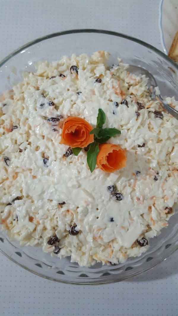 سالاد کلم سفید و هویج و ذرت طرز تهیه سالاد کلم سفید با شوید طرز تهیه سالاد کلم سفید و قرمز طرز تهیه سالاد کلم با کشمش طرز تهیه سالاد کلم و هویج طرز تهیه سالاد کلم سفید ساده طرز تهیه سالاد کلم فرانسوی طرز تهیه سالاد کلم با خیارشور