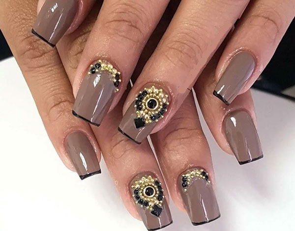 طراحی لاکچری ناخن با ایده های جدید و متنوع بسیار زیبا