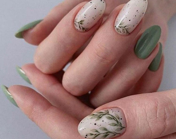 تزیین ناخن با لاک جدید طراحی بسیار زیبا برای خانم های باکلاس