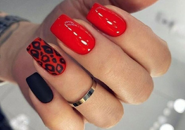 تزیین ناخن با لاک جدید طراحی بسیار زیبا برای خانم های باکلاس