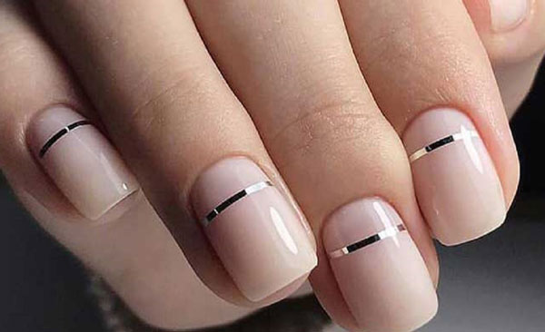 تزیین ناخن با لاک جدید طراحی بسیار زیبا برای خانم های باکلاس