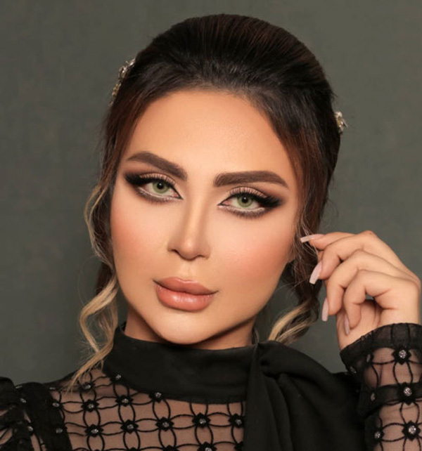 عکس آرایش صورت ملایم مجلسی بسیار زیبا با تکنیک های جدید
