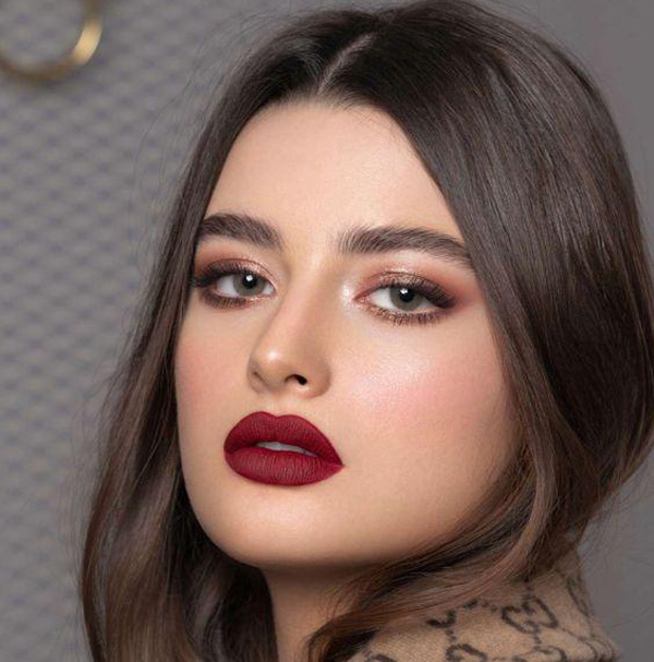 عکس آرایش صورت ملایم مجلسی بسیار زیبا با تکنیک های جدید