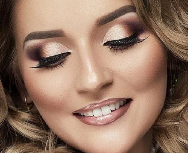 عکس آرایش صورت ملایم مجلسی بسیار زیبا با تکنیک های جدید