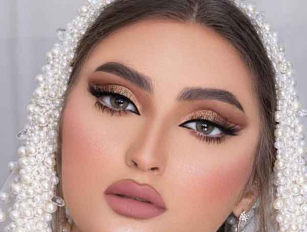 عکس آرایش صورت ملایم مجلسی بسیار زیبا با تکنیک های جدید
