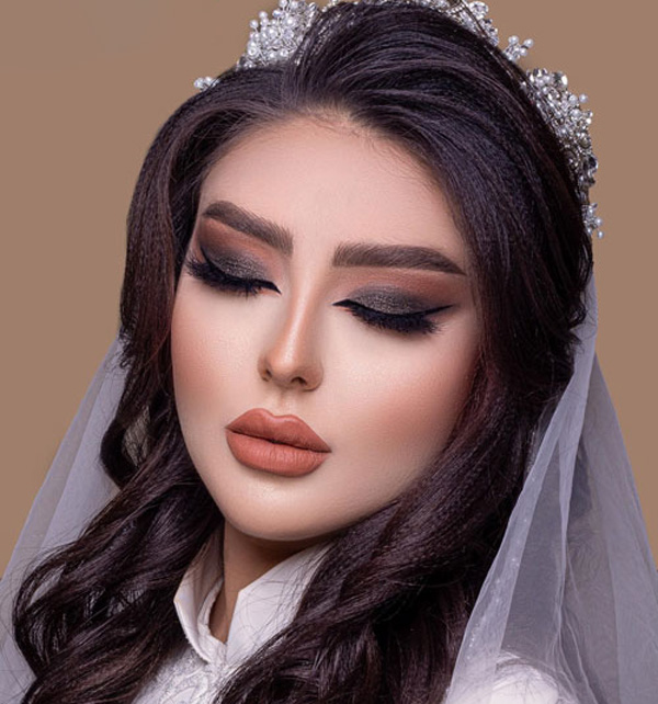 آرایش صورت و مو به سبک جدید بسیار زیبا برای جشن و عروسی