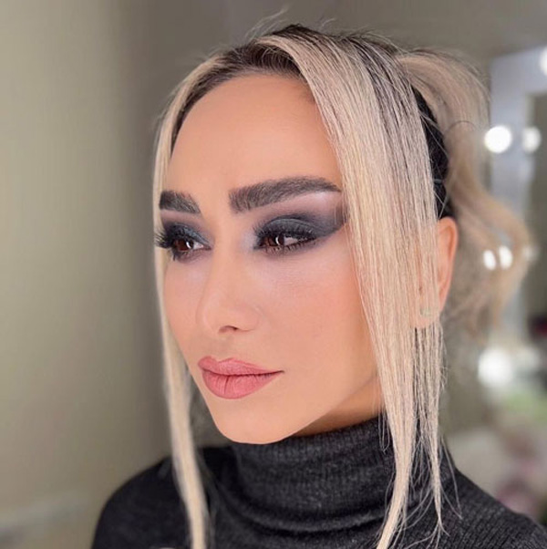 آرایش صورت و مو به سبک جدید بسیار زیبا برای جشن و عروسی