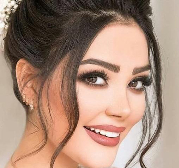 آرایش صورت و مو به سبک جدید بسیار زیبا برای جشن و عروسی