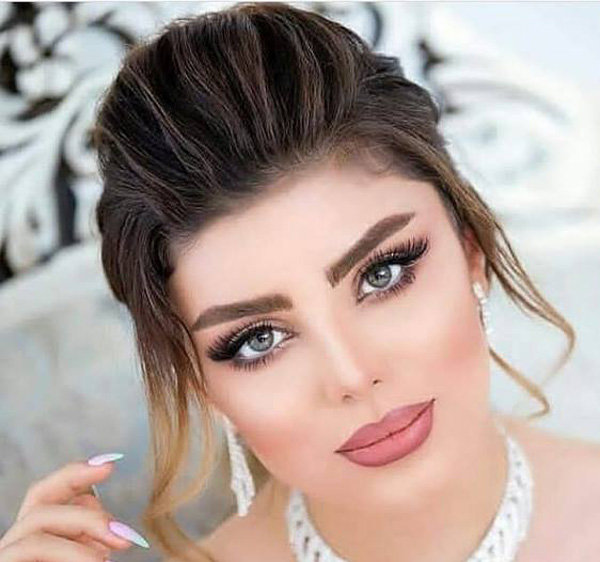 آرایش صورت و مو به سبک جدید بسیار زیبا برای جشن و عروسی