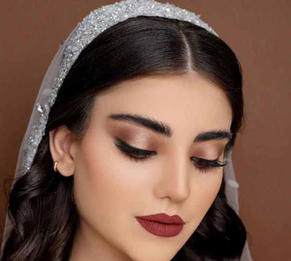 آرایش صورت و مو به سبک جدید بسیار زیبا برای جشن و عروسی
