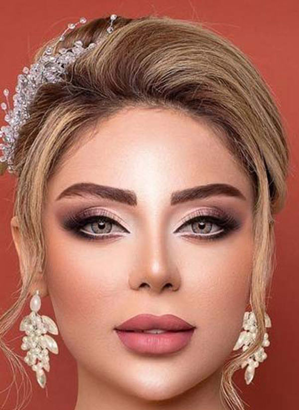 مدل آرایش عروس عروسکی شیک و خاص خانومانه لاکچری