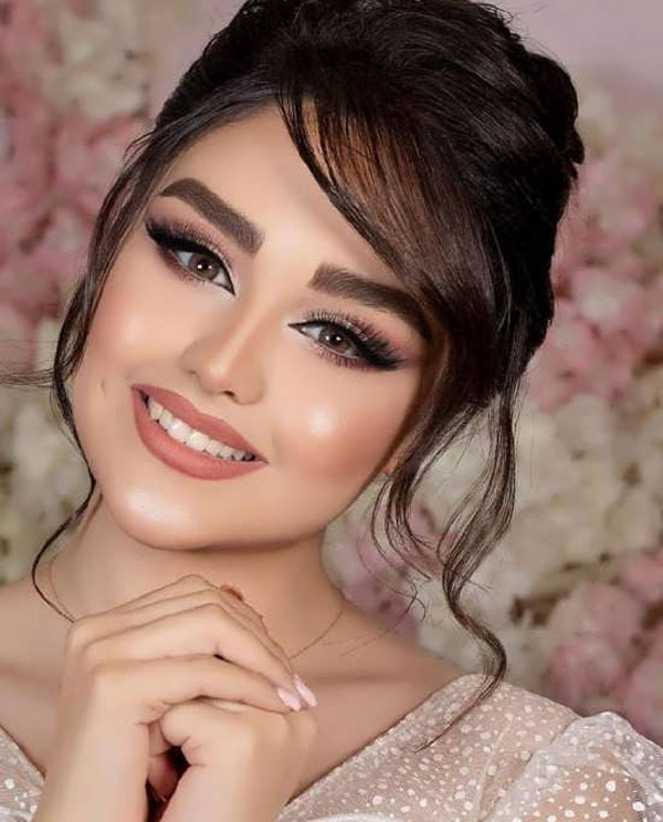 مدل آرایش عروس عروسکی شیک و خاص خانومانه لاکچری