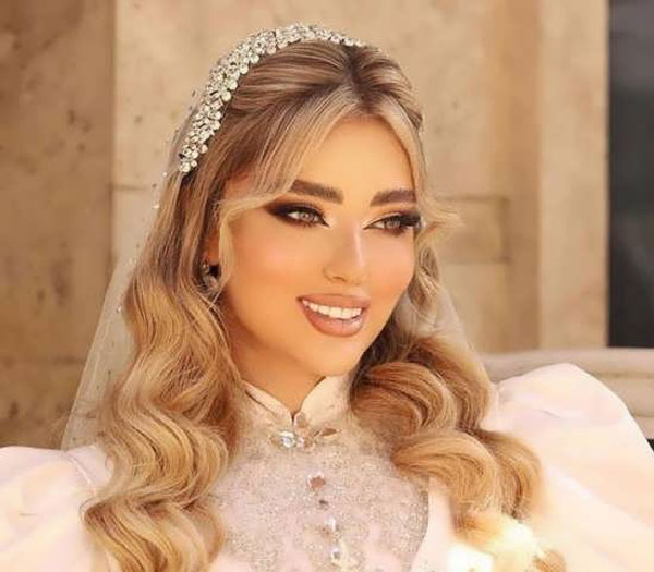 مدل آرایش عروس عروسکی شیک و خاص خانومانه لاکچری