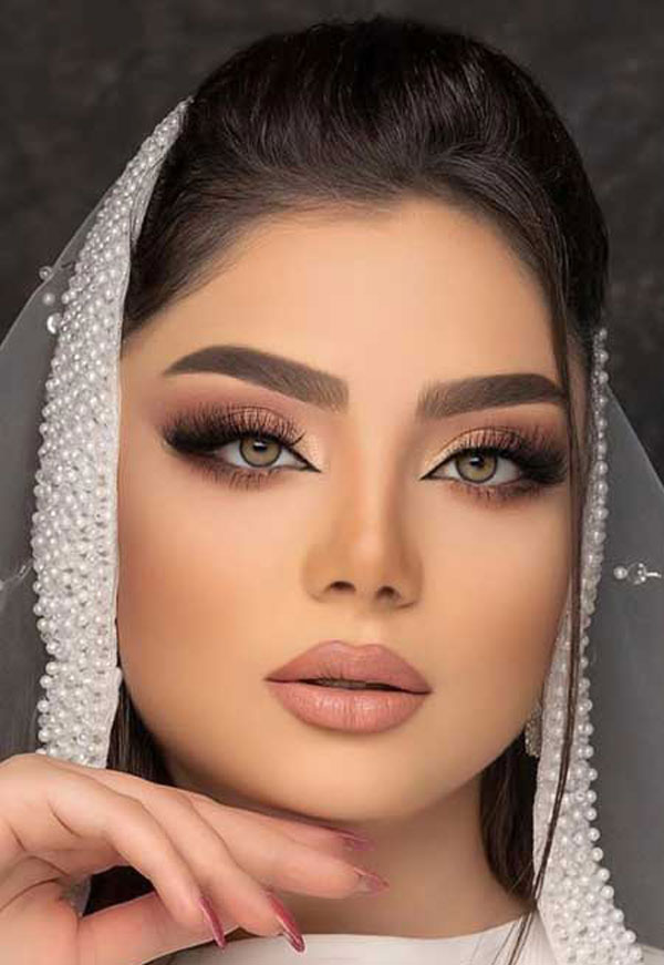 مدل آرایش عروس عروسکی شیک و خاص خانومانه لاکچری