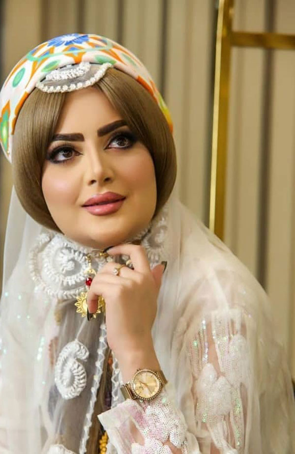 مدل آرایش عروس بلوچ عروسکی و خاص با میکاپ ترند سال