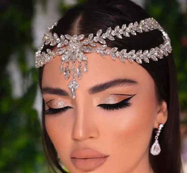 مدل آرایش عروس بلوچ عروسکی و خاص با میکاپ ترند سال