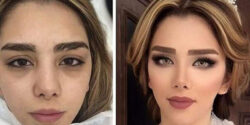مدل آرایش عروس قبل و بعد + این همه تغییر شما را شوکه می کند
