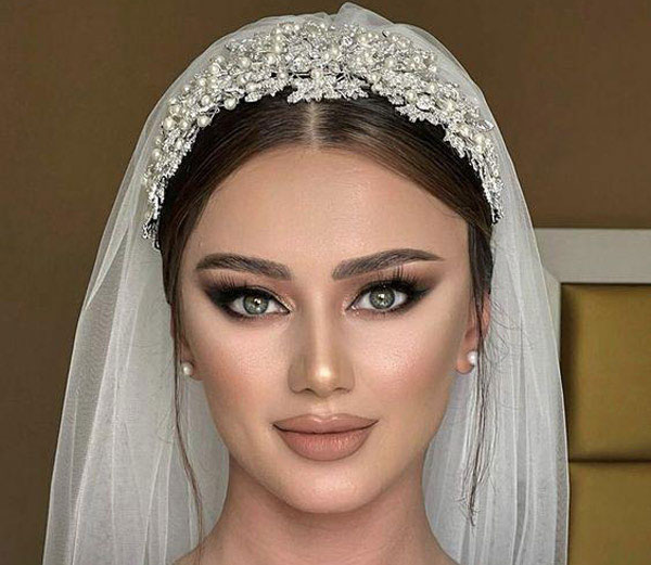 مدل آرایش عروس ترکی خاص و ساده عروسکی مناسب هر فرم صورت