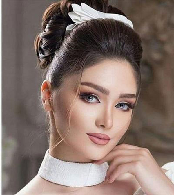 مدل آرایش عروس ترکی خاص و ساده عروسکی مناسب هر فرم صورت