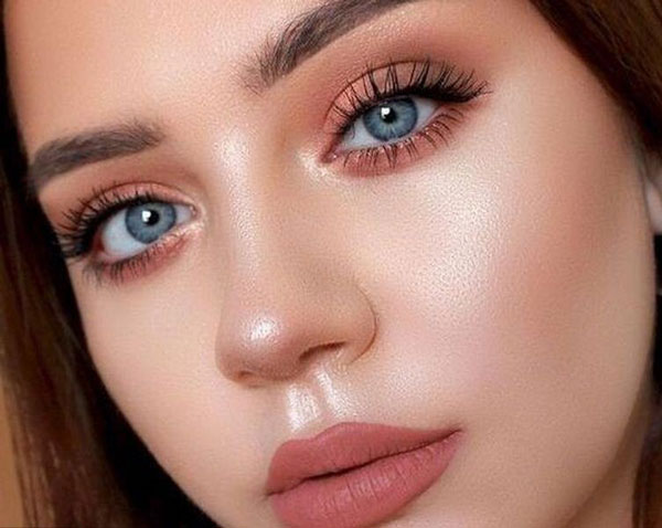 مدل آرایش عروس ترکی خاص و ساده عروسکی مناسب هر فرم صورت