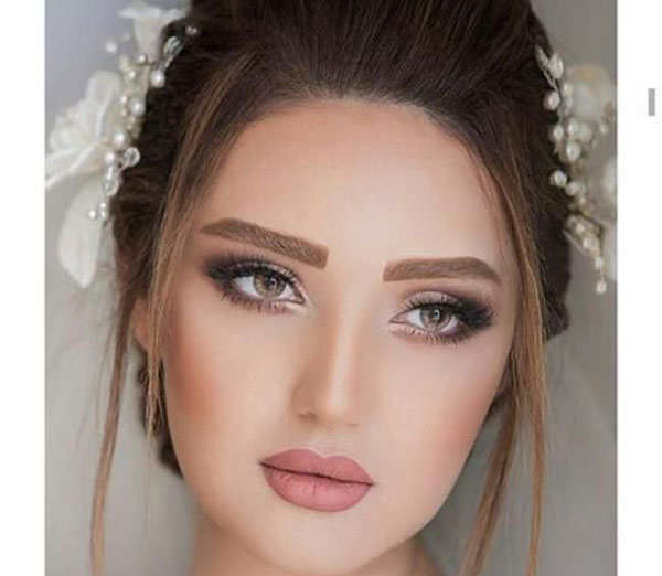 مدل آرایش عروس ترکی خاص و ساده عروسکی مناسب هر فرم صورت