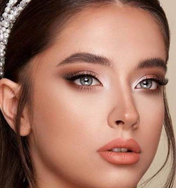 مدل آرایش چشم عروس ساده و لایت بسیار جذاب و خیره کننده