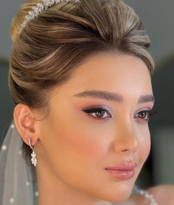 مدل آرایش چشم عروس ۲۰۲۳ بسیار جذاب و زیبا مد روز لایت اروپایی