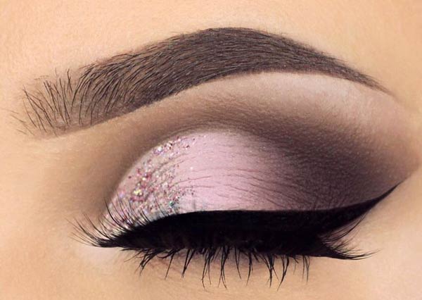 مدل آرایش چشم عروس ساده و لایت بسیار جذاب و خیره کننده