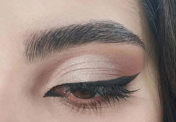مدل آرایش چشم دخترانه جذاب و بسیار زیبا با سایه های ملایم