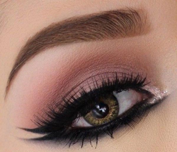 مدل آرایش چشم درشت با ترفندهای ساده و بسیار زیبا