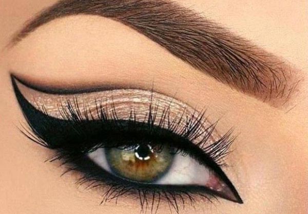 مدل آرایش چشم درشت با ترفندهای ساده و بسیار زیبا